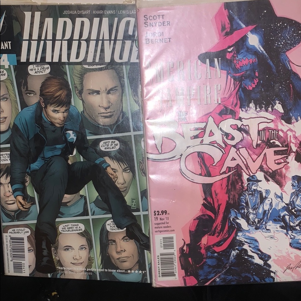 Comic Book Set - Harbinger and American Vampire